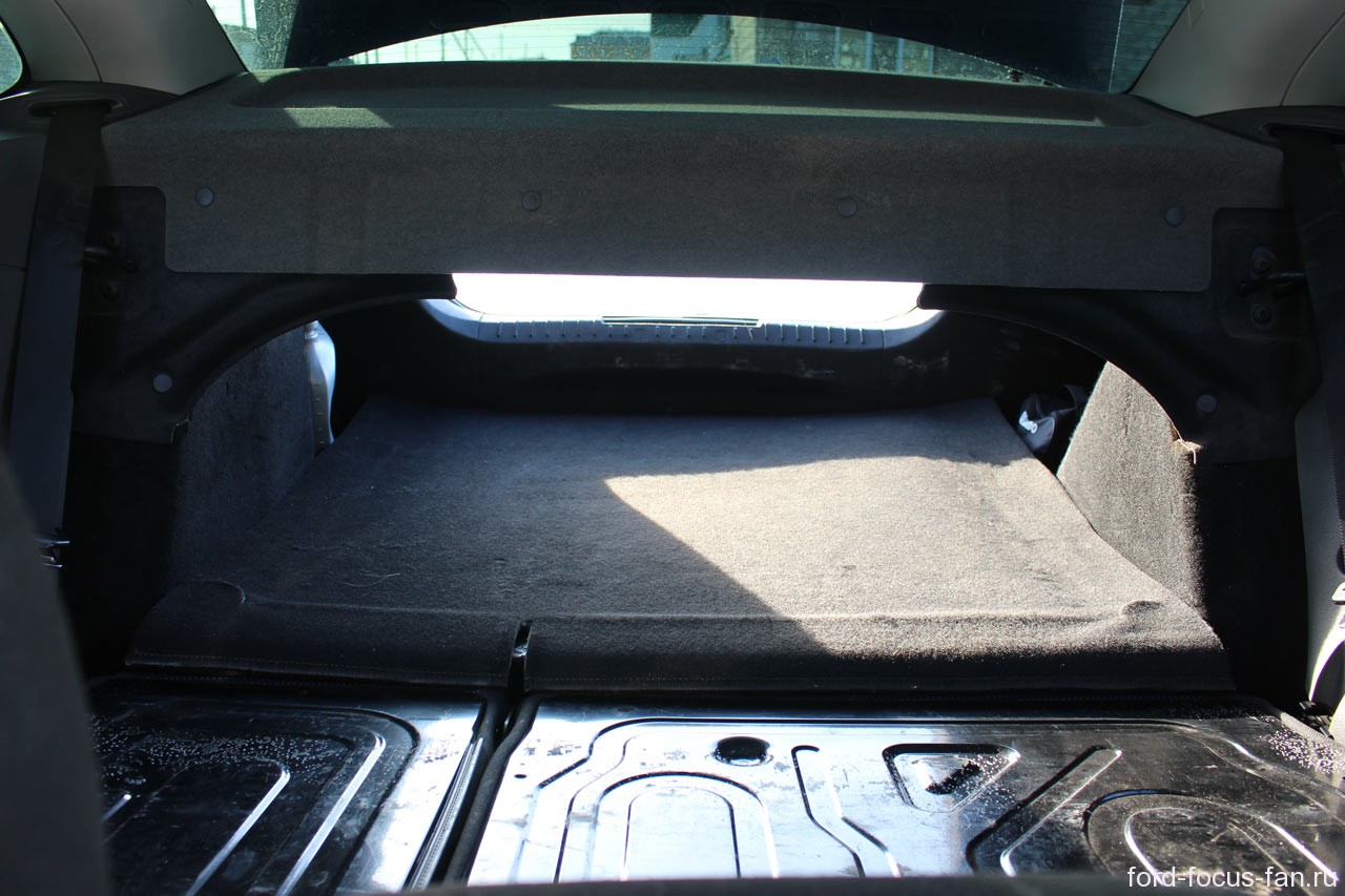 форд фокус 2 открыть багажник из салона