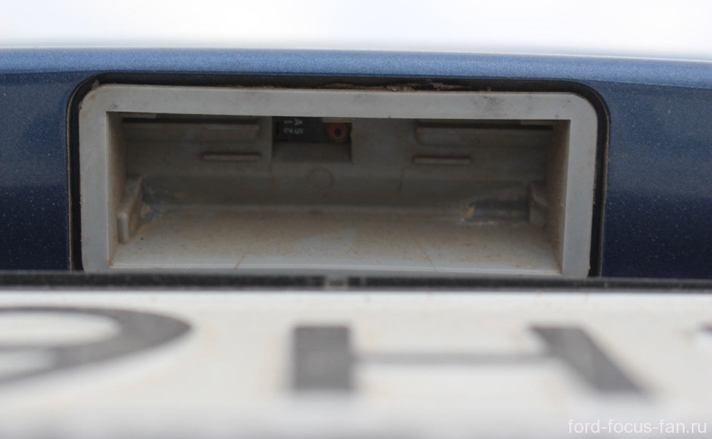 замена кнопки открывания крышки багажника форд фокус 3