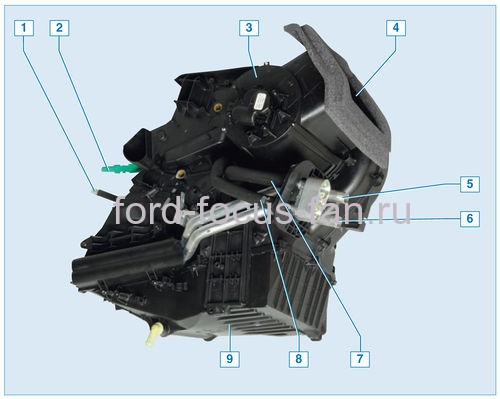 Форд Фокус 1: заправка кондиционера