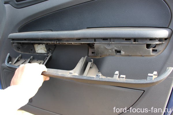 Как разобрать переднюю дверь форд фокус 2 рестайлинг